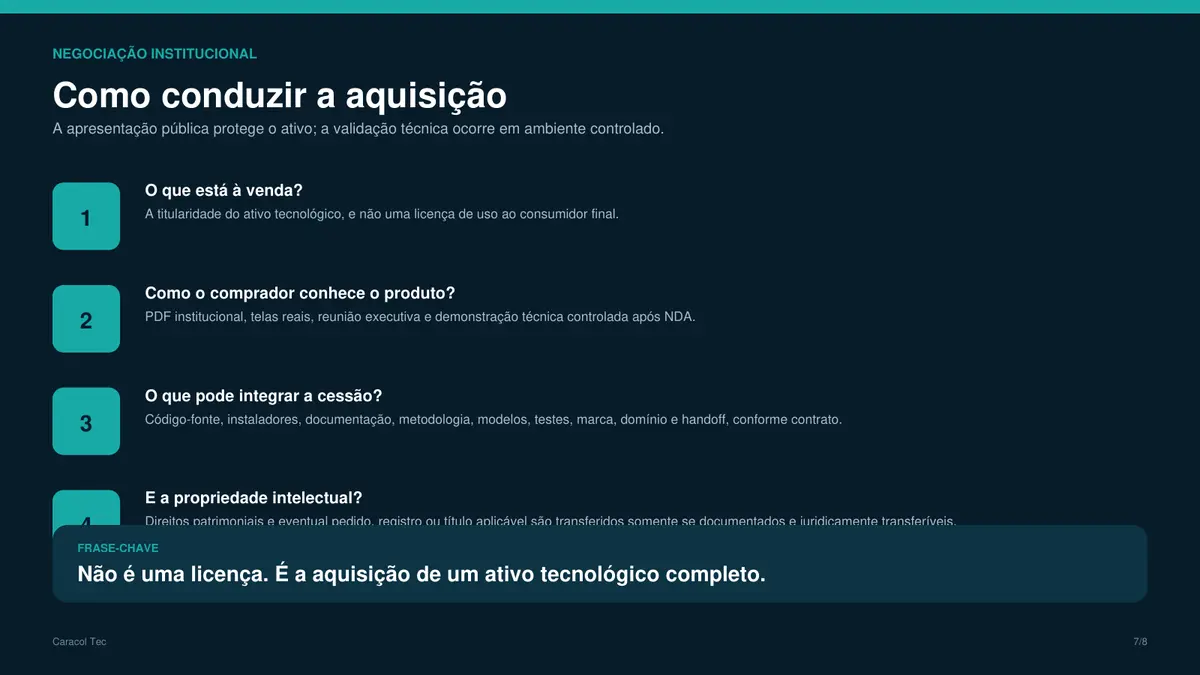 Prévia da página 7 da apresentação institucional